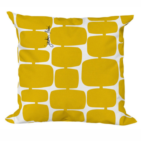 Coussin carre futuriste 40cm