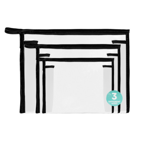 Pack x3 pochette de voyage