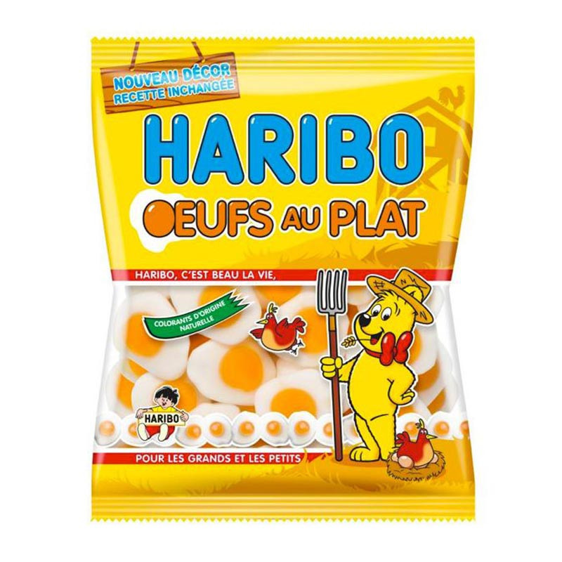 Bonbons oeufs au plat
