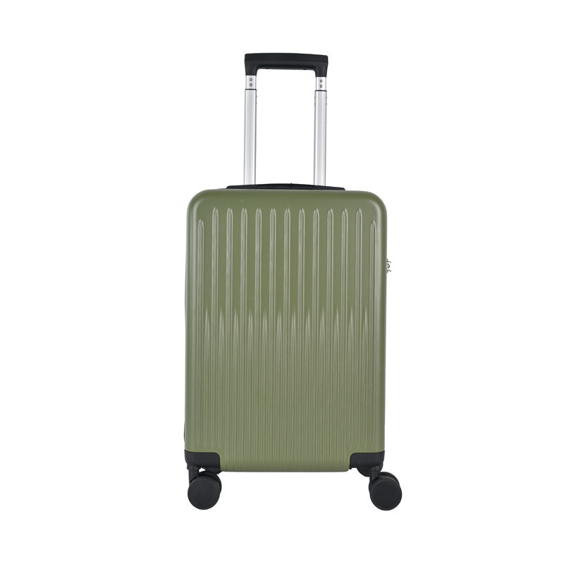 Valise cabine abs 57cm vert bout