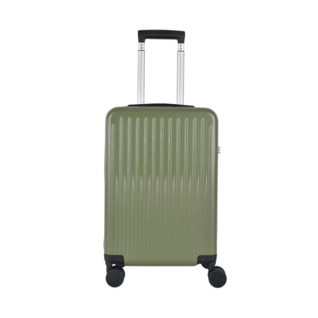 Valise cabine abs 57cm vert bout