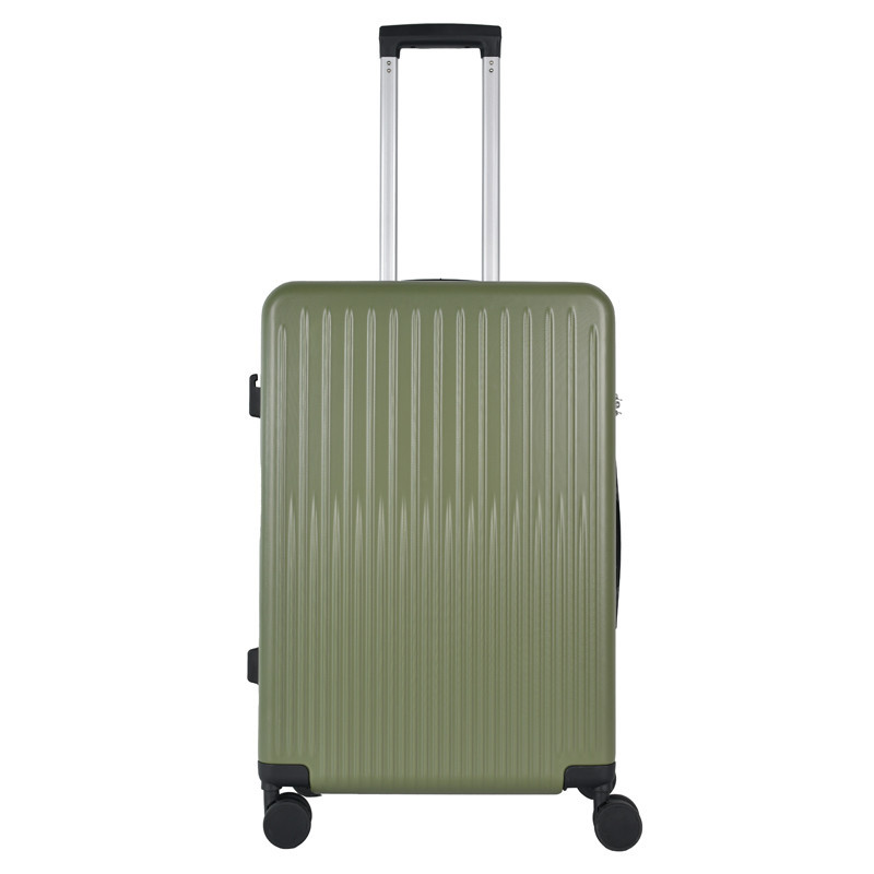 Valise abs 67 cm vert bouteille