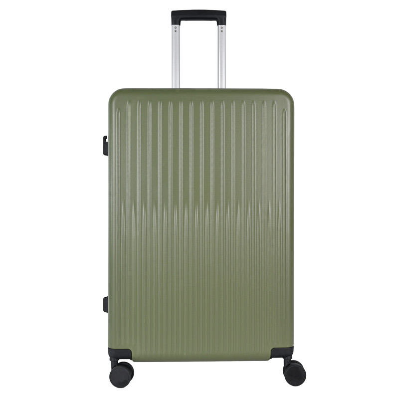 Valise abs 76 cm vert bouteille