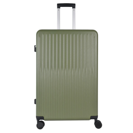 Valise abs 76 cm vert bouteille