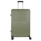 Valise abs 76 cm vert bouteille