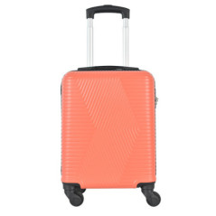 Valise cabine abs 47 cm rose par