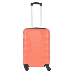 Valise cabine abs 57 cm rose