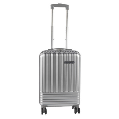 Valise cabine abs effet metalliq