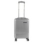 Valise cabine abs effet metalliq