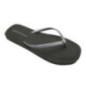 Tong carre avec bijou - silver