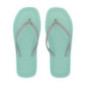Tong carre avec bijou - celadon