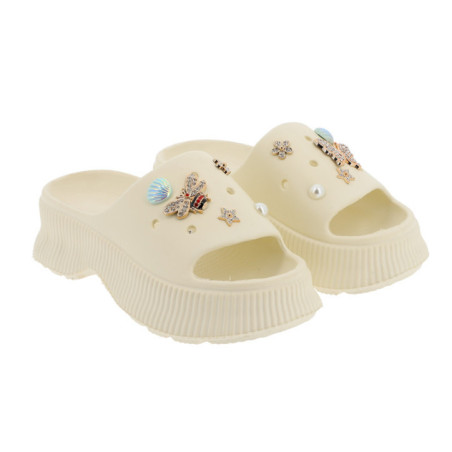 Mule epaisse femme bijoux