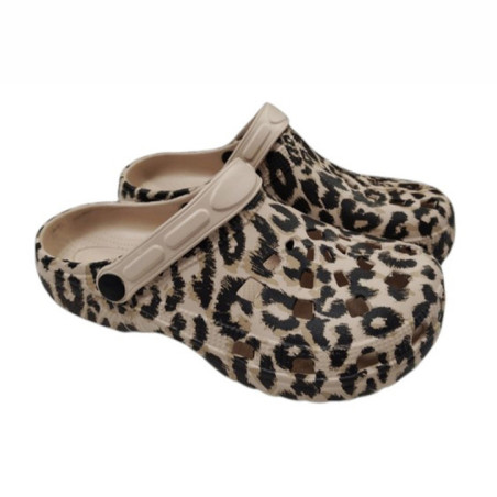 Sabot de jardin leopard