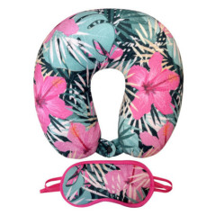 Set coussin de voyage et masque