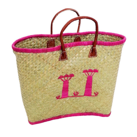 Panier de plage baobab