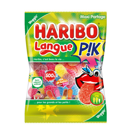 Bonbons langues pik 500g
