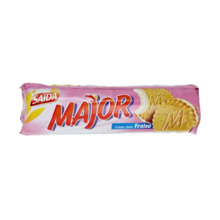 Saida biscuits major fraise 175g