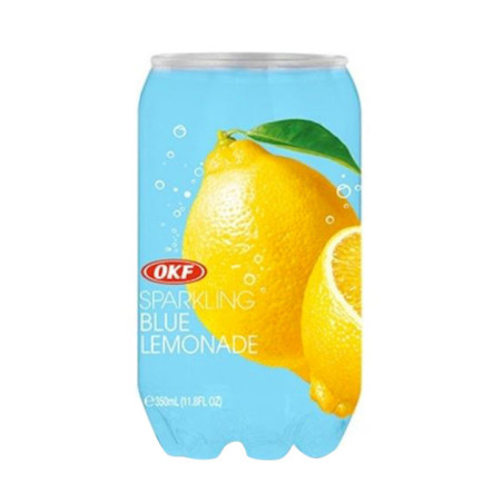 Okf eau petillante citron bleue