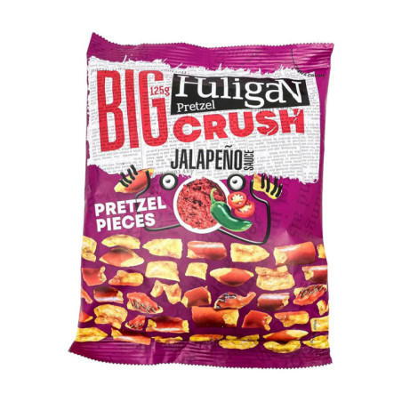 Huligan pretzel jalapeno 125g