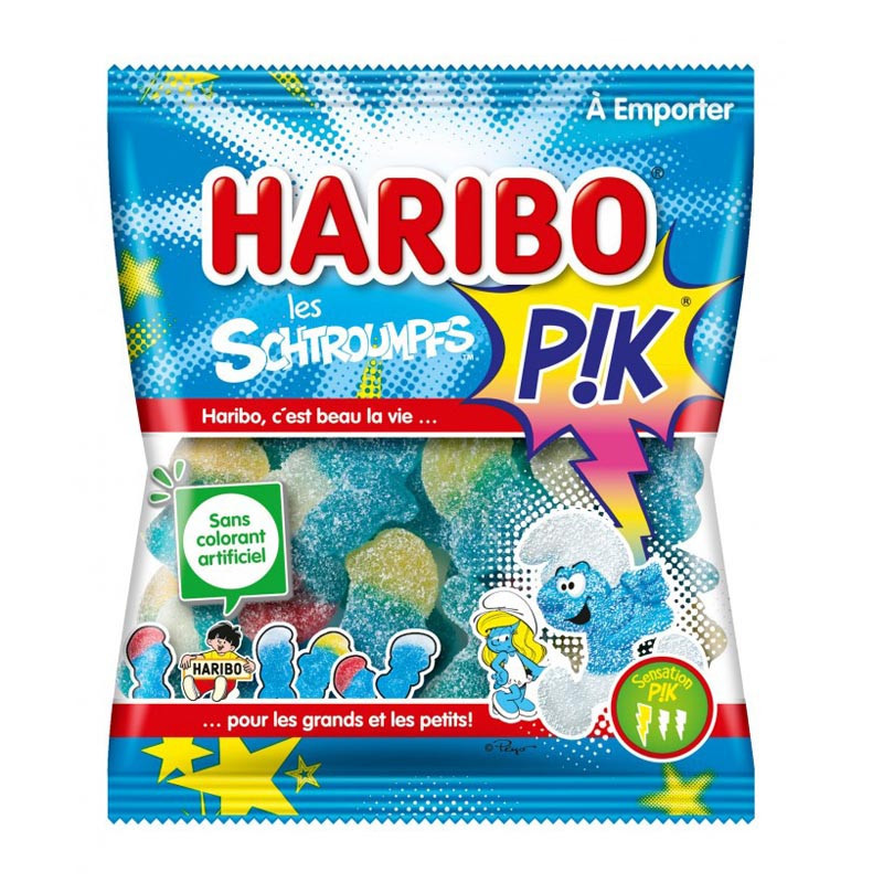 Bonbons 120g schtroumpfs pik