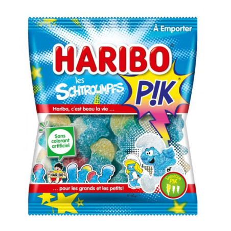 Bonbons 120g schtroumpfs pik