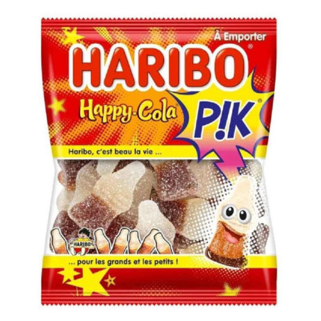Bonbons 120g happy cola pik